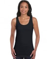 Tank Top Dames Gildan 64200L zwart