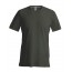 T-shirt V hals Kariban K357 DARK KHAKI