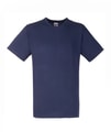 T-shirts V hals Fruit of the Loom deep navy