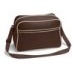Tassen, Schoudertas Retro Shoulder Bag Bagbase BG14 chocolade-sand