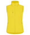 Dames Softshell Bodywarmer Clique Classic 0200916 Lemon