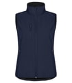 Dames Softshell Bodywarmer Clique Classic 0200916 Dark Navy