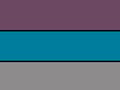 Team Reversible Beanie Plum/Turquoise/Grey