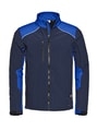 Heren Softshell Jas Santino Tour real navy-royal blue