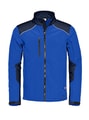 Heren Softshell Jas Santino Tour royal blue-real navy