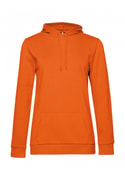 Goedkope Oranje Dames Hoodie B&C French Terry