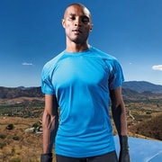 Heren Sportshirt TriDri Panelled Tech Tee