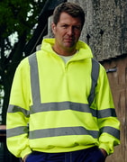 High Visibilty Fleece werktrui HVK05