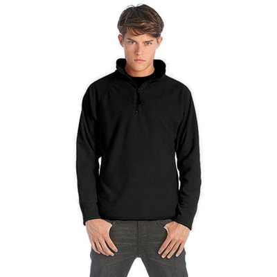 Heren Fleece B&C Cliff Climber Zwart
