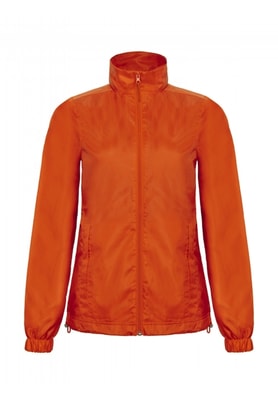 Goedkope Oranje Dames Windbreker B&C Midseason JWI61