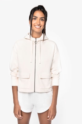 Dames Hoodie Full Zip Native Spirit Ecologisch NS409