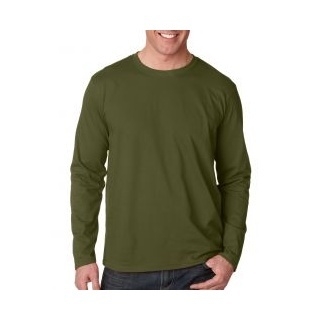 Heren T-shirts lange mouw Gildan 64400