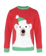 Kersttrui met ijsbeer CS423
