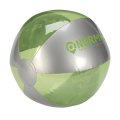 BeachBall ? 24 cm zilver/groen