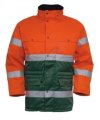 Werkjassen Havep 4133 High Visibility Parka oranje-groen