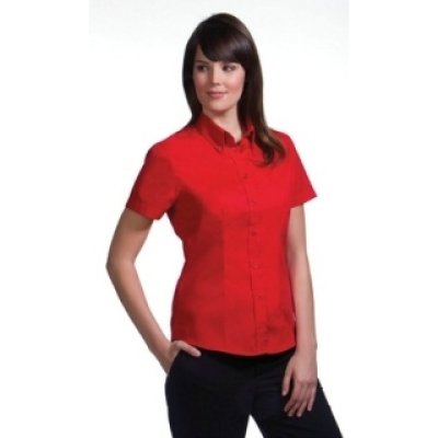 Dames blouse korte mouw Kustom Kit KK701 