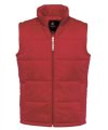 Heren Bodywarmer B&C Men JM930 rood