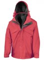 Jassen 3-in-1 Jacket with Fleece Result R68 rood