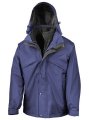 Jassen 3-in-1 Jacket with Fleece Result R68 royal