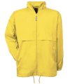 Jassen windbreker B&C Air very yellow