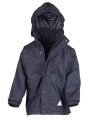 Jassen Junior Reversible Stormproof Jacket Result R160JY navy