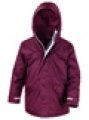 Kinderjassen result winter parka R207J-Y Burgundy