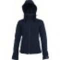 Dames Soft shell jassen hooded Kariban K414 NAVY