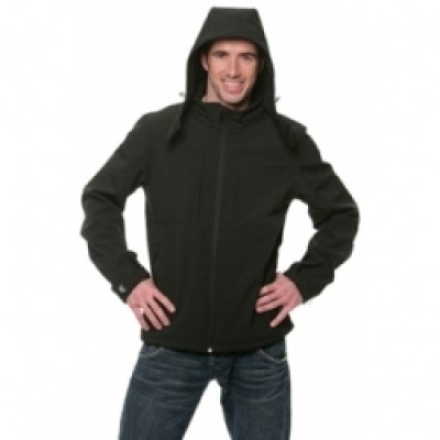 Heren Softshell Jas B&C Hoodie JM950