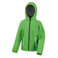 Softshell Jassen Kinder Hooded Result R224J vividgreen