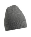 Muts Rib-Beanie MB503 dark-grey-melange