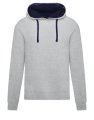 Heren Hoodie Contrast SG SGO24M Light Oxford-Navy