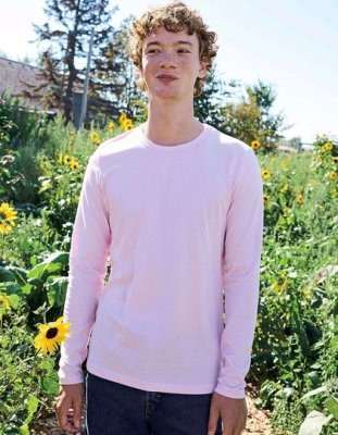 Heren T-shirt Neutral Long Sleeve