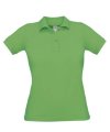 Polo Safran Ladies Polo B&C Safran Pure Women real green