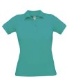 Polo Safran Ladies Polo B&C Safran Pure Women real turquoise