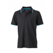 Poloshirt James & Nicholson Coldblack JN966