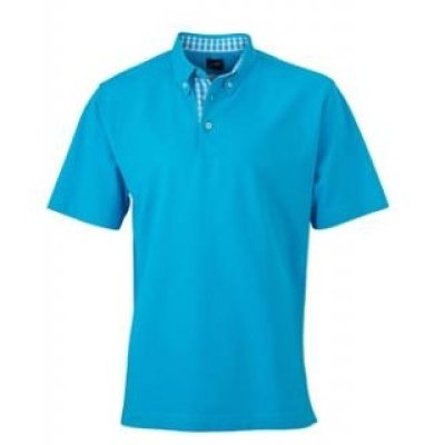 Heren Polo Plain James & Nicholson JN964