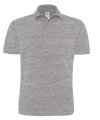 Polo B&C heavymill heather grey