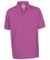 Poloshirts B&C Heavymill verry berry