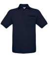 Polo B&C Safran Pocket navy
