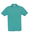 Polo B&C Safran real turqouise