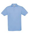 Polo B&C Safran sky blue