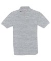 Polo B&C Safran sport grey