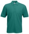 Polo's Blended Fabric Fruit of the Loom 63-402-0 emmerald