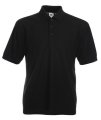 Polo's Blended Fabric Fruit of the Loom 63-402-0 zwart