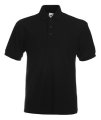 Polo's Heavyweight 65-35 Polo Fruit of the Loom 63-204-0 zwart