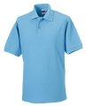 Poloshirts Russell 599M sky blue