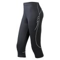 Hardloop broek JN438 Men's Running 3-4 Tights zwart