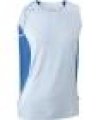 Loop shirt JN389 Men's Running Tank wit-royal