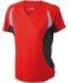 Loop shirt JN390 Ladie's Running T rood-zwart