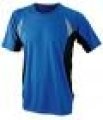 Loop shirt JN391 Men's Running-T royal-zwart